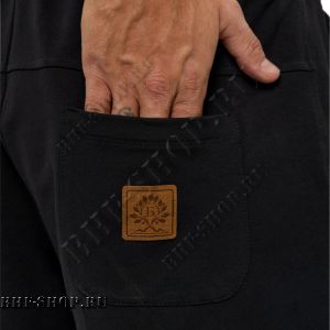 Шорты трикотажные Черные Бабек