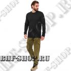 Футболка с длинным рукавом ВЕЛИКАН Бабек Черная