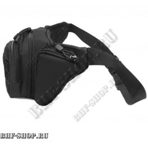 Сумка тактическая поясная/наплечная тактическая MOLLE Velcro B-9038 Черная