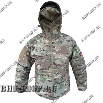 Куртка зимняя тактическая LEVEL 7 стандарт Gongtex Мультикам