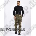 Брюки СТРАЖНИК-Великан Темный Мох смесовая