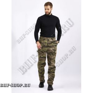 Брюки СТРАЖНИК-Великан Темный Мох смесовая