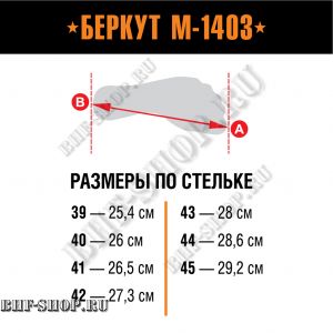 Берцы АРМАДА Скат М-1403