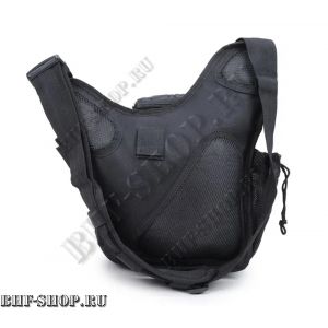 Сумка через плечо тактическая 8 литров Multi-Sling Bag 7,62 - Черная