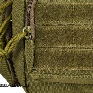 Сумка тактическая поясная/наплечная тактическая MOLLE Velcro B-9038 Олива