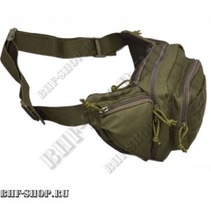 Сумка тактическая поясная/наплечная тактическая MOLLE Velcro B-9038 Олива