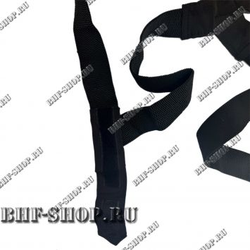 Подтяжки для костюма Горка на липучках Черные