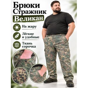 Брюки Стражник-Великан Пиксель сорочка