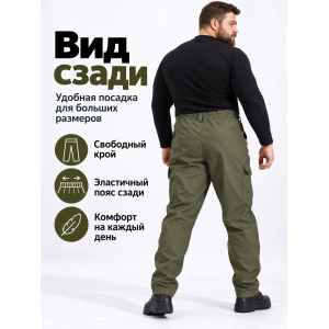 Брюки Стражник-Великан Хаки рип-стоп
