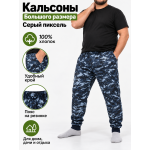 Кальсоны Гигант Серый Пиксель