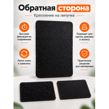 Патч (шеврон) «Батя сказал надеть» Олива