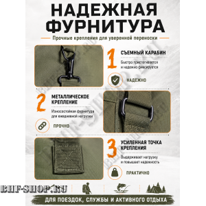 Сумка-баул тактическая 100 литров Олива