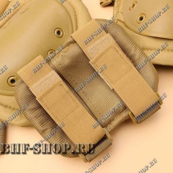 Наколенники и налокотники Tactica 7.62 O-Form Песок