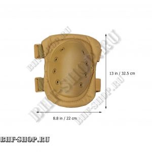 Наколенники и налокотники Tactica 7.62 O-Form Песок