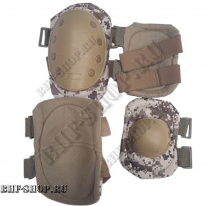 Наколенники и налокотники Tactica 7.62 O-Form Цифра Песок