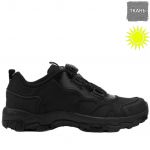 Кроссовки тактические с быстрой шнуровкой низкие Черные