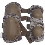 Наколенники и налокотники Tactica 7.62 O-Form Цифра Песок