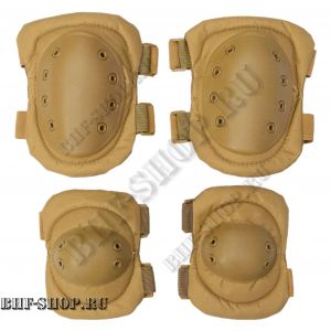 Наколенники и налокотники Tactica 7.62 O-Form Песок