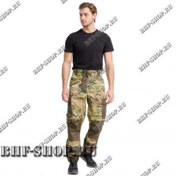 Брюки Горка ГИГАНТ Зима Флис Тактические рип-стоп Мультикам