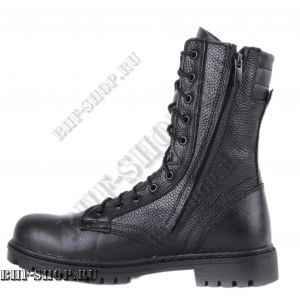 Берцы ДОФ 0053-01 Кожаные Черные