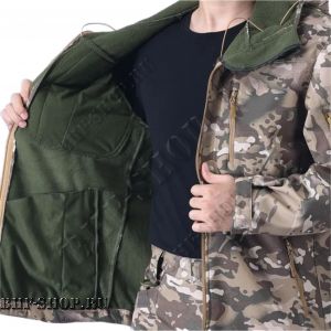 Куртка тактическая SoftShell Олива