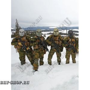 Маска защитная страйкбольная Чужой Черная