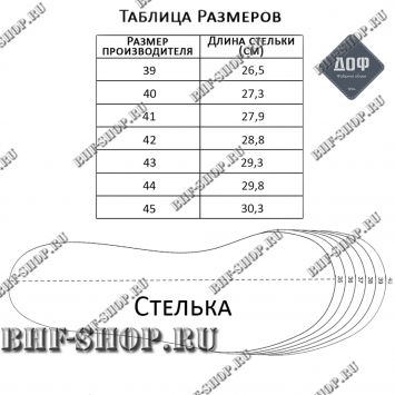 Берцы ДОФ Беркут 0056-02