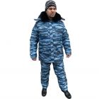 Костюм РАТНИК-ВЕЛИКАН зимний для охраны Серый Камыш