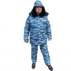 Костюм РАТНИК зимний для охраны Серый Камыш