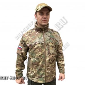 Куртка флисовая GONGTEX Hexagon Fleece Security Jaclet Мультикам