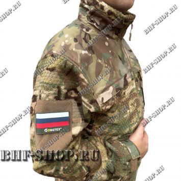 Куртка флисовая GONGTEX Hexagon Fleece Security Jaclet Мультикам