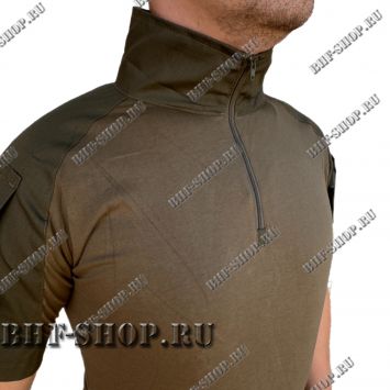 Рубашка боевая тактическая TACTICA 7.62 с коротким рукавом Хаки