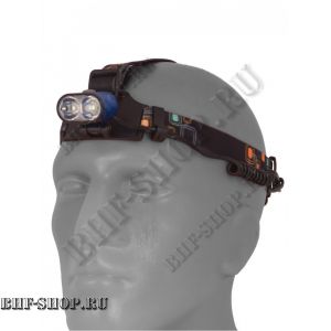 Мощный налобный светодиодный аккумуляторный фонарь K28