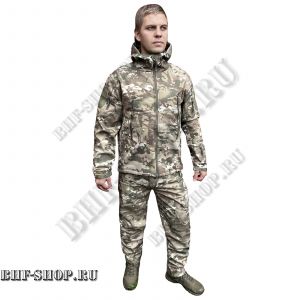 Костюм тактический Tactical Gear Softshell Мультикам