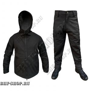 Костюм тактический Tactical Gear Softshell Черный