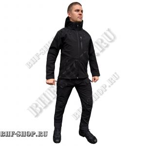 Костюм тактический GONGTEX ASSAULT Softshell Черный