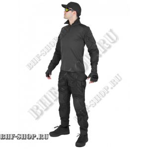 Костюм тактический Tactical G3 с защитой локтей и коленей Черный