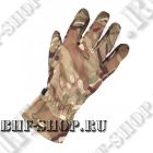 Перчатки тактические Softshell Tactical Gloves, Waterproof, Мультикам