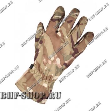 Перчатки тактические Softshell Tactical Gloves, Waterproof, Мультикам