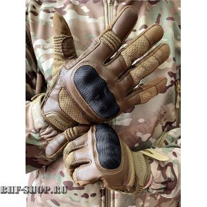 Перчатки Гарсинг Хитин Койот-Браун, GSG-53