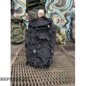 Тактический рюкзак на 70 литров Grizzly, Tactica 7,62 Черный