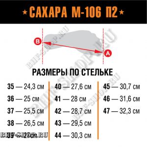 Берцы АРМАДА САХАРА М-106 П2