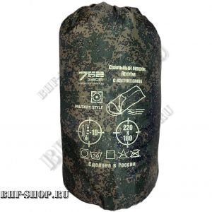 Спальный мешок Tactica 7,62 Gear Пиксель ( -10 градусов )