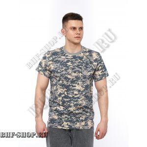 ФУТБОЛКА Премиум КМФ Серая Цифра ( Акупат )