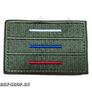 Патч (шеврон) защитный фирменный триколор России