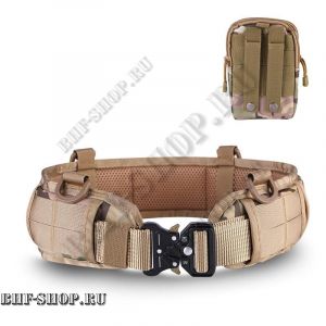 Разгрузочный тактический пояс c Molle Nek-3486 Мультикам
