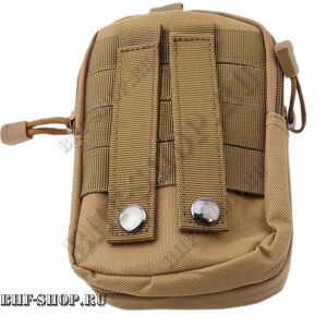 Подсумок утилитарный Molle мобильный для мелких вещей и телефона Песок