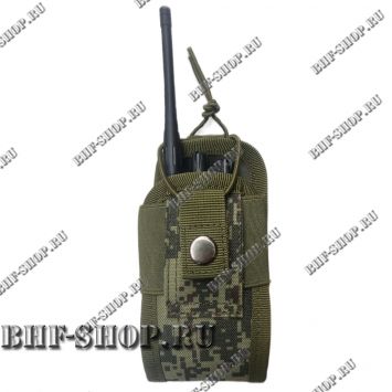 Универсальный подсумок чехол для рации с Molle Пиксель