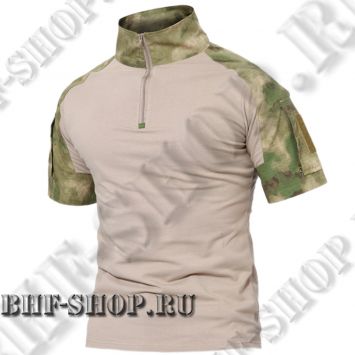 Рубашка боевая тактическая TACTICA 7.62 с коротким рукавом Зеленый Мох