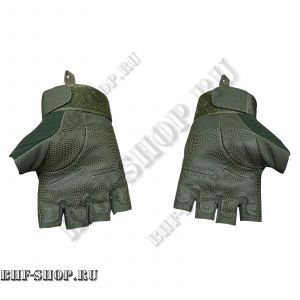 Тактические перчатки беспалые 1798-7,62 Gear, Олива
